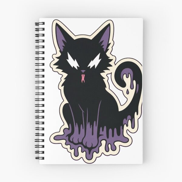 Item preview, Slime Cat | Creepy Cute Symbiote Monster Eyes designed and sold by StickyGuys.