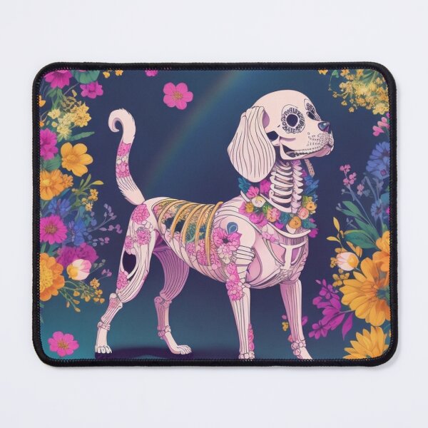 Item preview,  Day Of The Dead Dog Skulls Sugar Puppy Mexican Death Day For Dog Lover  designed and sold by Petsthetic.