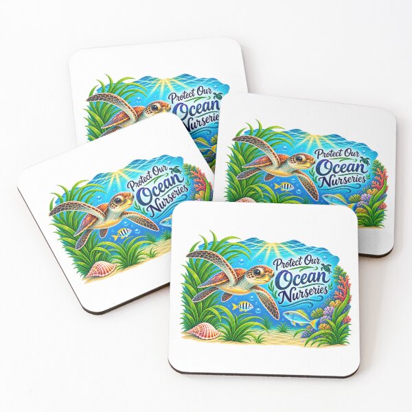 Item preview, Protect Our Ocean Nurseries – Sea Turtle Conservation designed and sold by Penbrook Farms.
