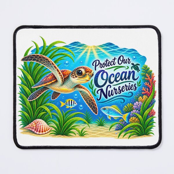 Item preview, Protect Our Ocean Nurseries – Sea Turtle Conservation designed and sold by Penbrook Farms.