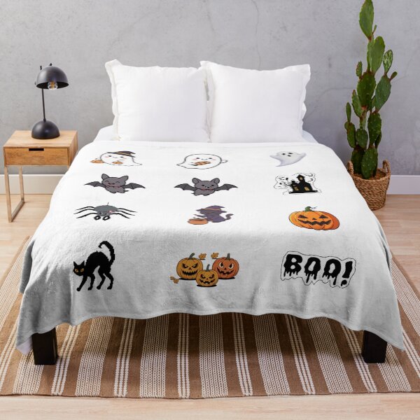 Item preview, Sticker Pack | Cute Halloween Cartoon | Spooky Ghosts, Cats & Pumpkins designed and sold by DigiArt8Design.