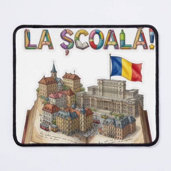 Item preview, Bucharest School Success City Travel Sticker designed and sold by Imaginarium of Chaos falcon88 .