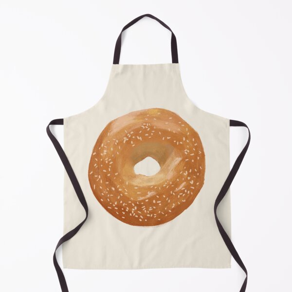 Item preview, Minimalist Bagel Illustration Print designed and sold by lyiris.