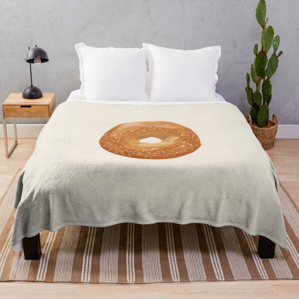 Item preview, Minimalist Bagel Illustration Print designed and sold by lyiris.