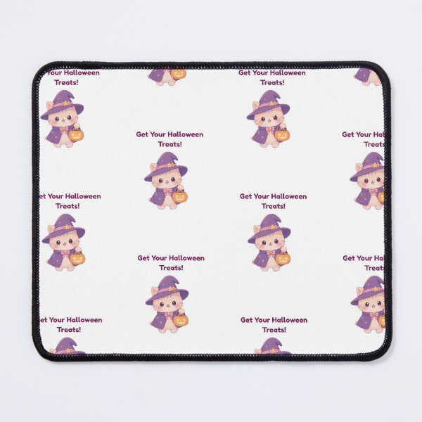Item preview, Cute Halloween Witch Cat - Get Your Halloween Treats! designed and sold by Inka Moon Design.
