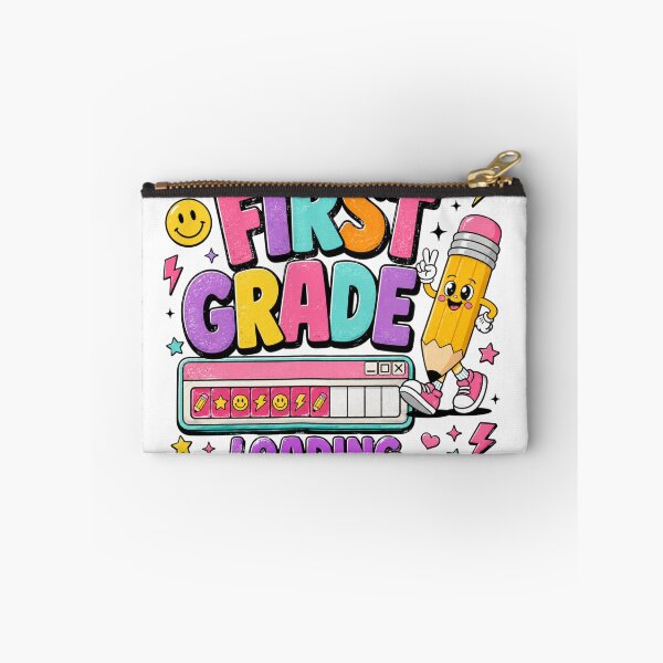 Item preview, First Grade Loading – Retro Y2K Back to School First Grader designed and sold by LifeProApperal.