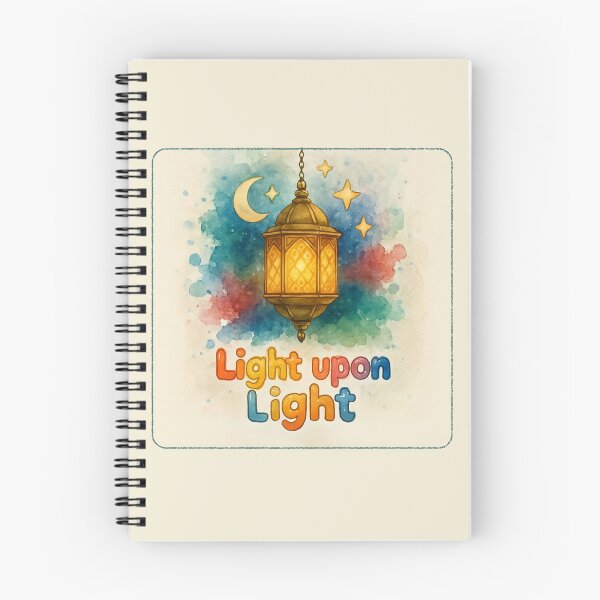 Item preview, Copy of "Light upon Light" Quranic Quote Lantern Art (V.2) designed and sold by D-Islamic.