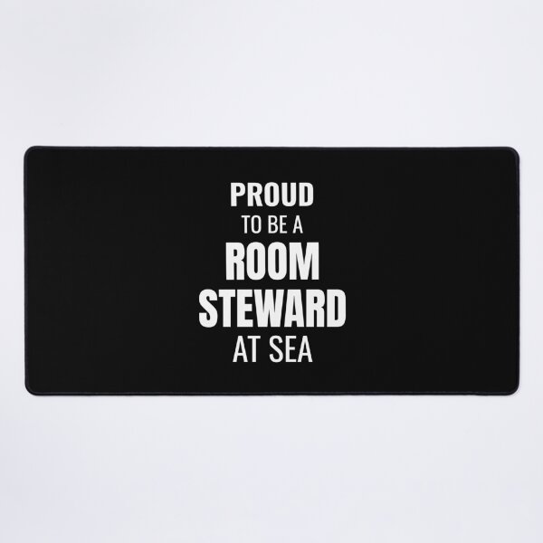 Item preview, Proud to be a Room Steward at Sea (White) designed and sold by ShipCrewNation.
