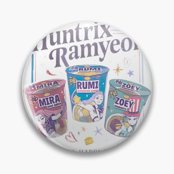 Item preview, Kpop Demon Hunter Huntrix Ramyeon ⭐⭐⭐⭐⭐ designed and sold by Zantibc.