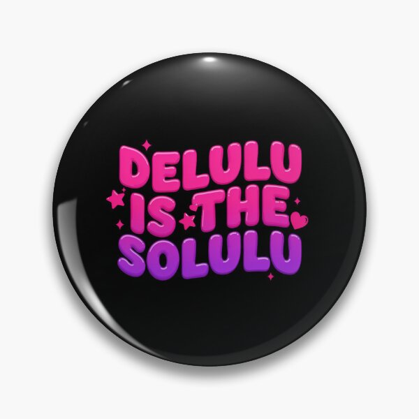 Item preview, Delulu is the Solulu Funny Gen Z Trendy Bubble Letter Design designed and sold by Barkashow.