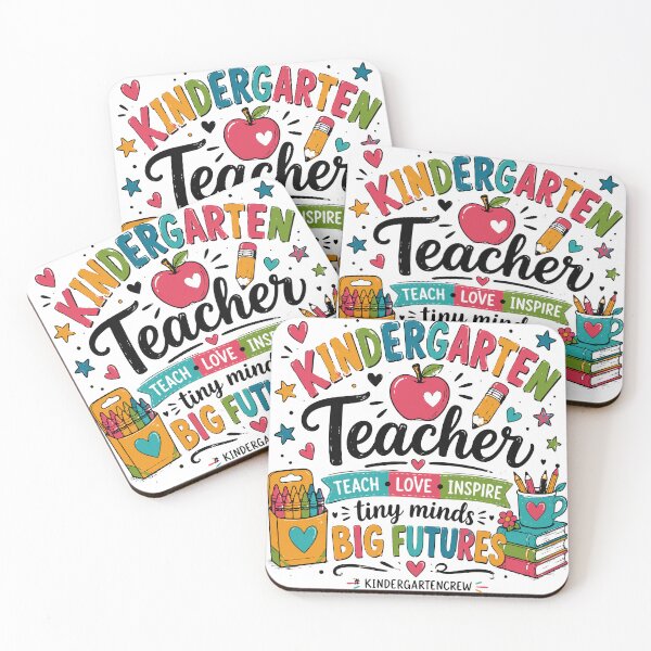 Item preview, Kindergarten Teacher Tiny Minds Big Futures School Design designed and sold by Sunday.Supply.