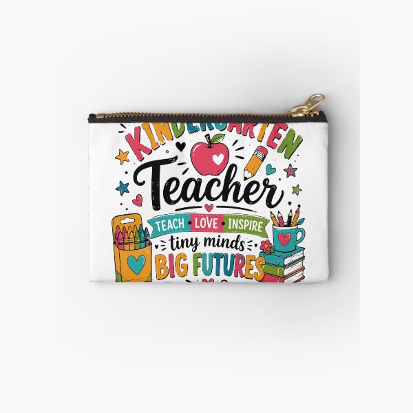 Item preview, Kindergarten Teacher Tiny Minds Big Futures School Design designed and sold by Sunday.Supply.