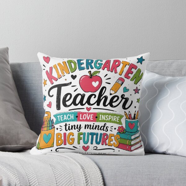 Item preview, Kindergarten Teacher Tiny Minds Big Futures School Design designed and sold by Sunday.Supply.