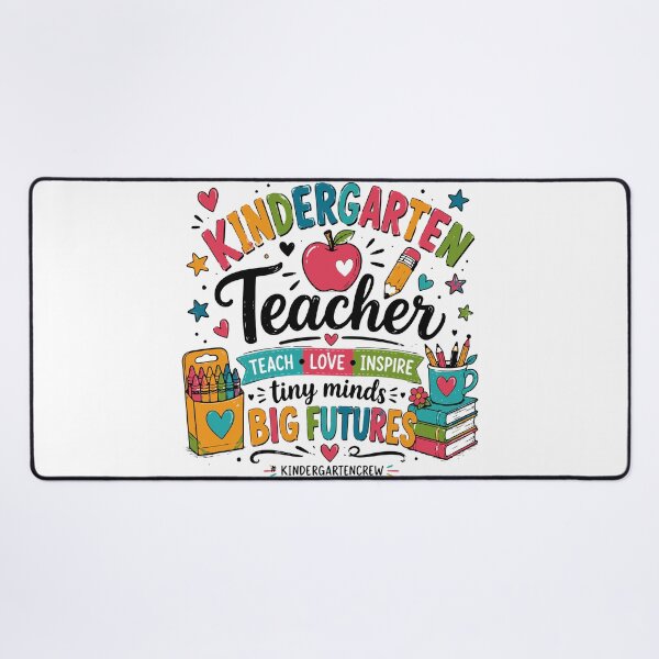 Item preview, Kindergarten Teacher Tiny Minds Big Futures School Design designed and sold by Sunday.Supply.