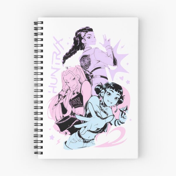 Item preview, Trio Huntrix Cute Girls Illustration ⭐⭐⭐⭐⭐ designed and sold by Zantibc.