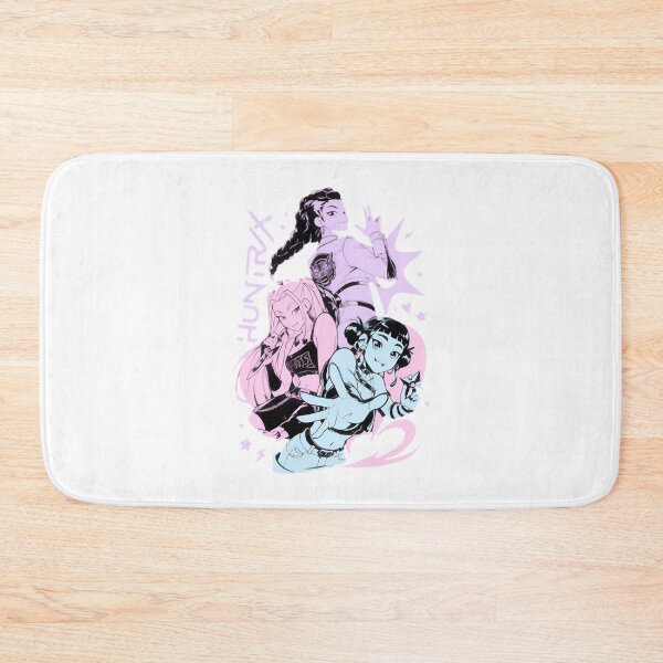 Item preview, Trio Huntrix Cute Girls Illustration ⭐⭐⭐⭐⭐ designed and sold by Zantibc.