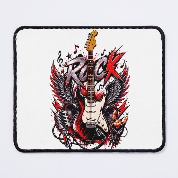 Item preview, Rock Guitar Wings – Electric Rock Music Grunge designed and sold by say_li03.