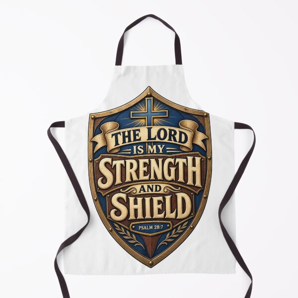 Item preview, The Lord is my Strength and my Shield designed and sold by TheBibleStop.