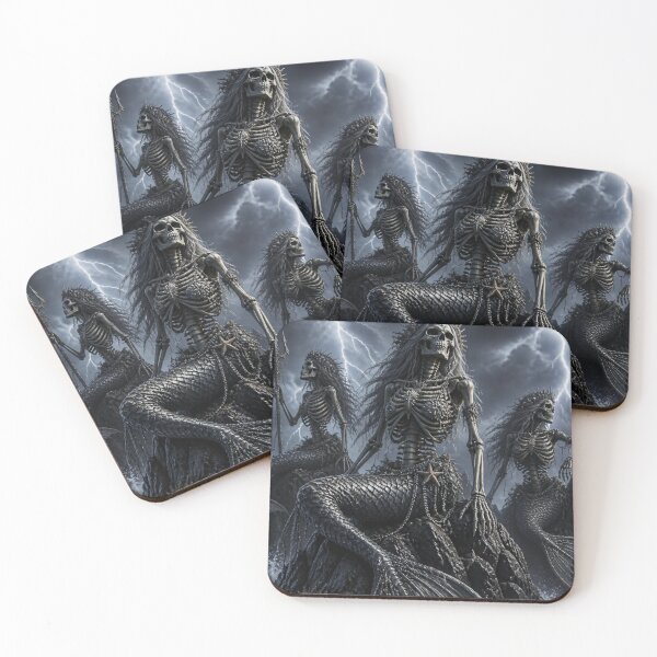Item preview, Skeleton mermaids designed and sold by Ricewantstea.
