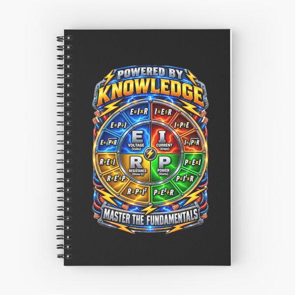 Item preview, Powered by Knowledge – Ohm’s Law designed and sold by juliorivera46.