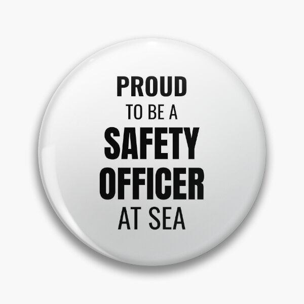 Item preview, Proud to be a Safety Officer at Sea (Black) designed and sold by ShipCrewNation.
