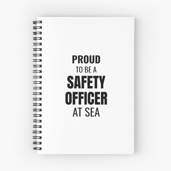 Item preview, Proud to be a Safety Officer at Sea (Black) designed and sold by ShipCrewNation.