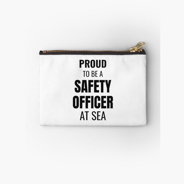 Item preview, Proud to be a Safety Officer at Sea (Black) designed and sold by ShipCrewNation.