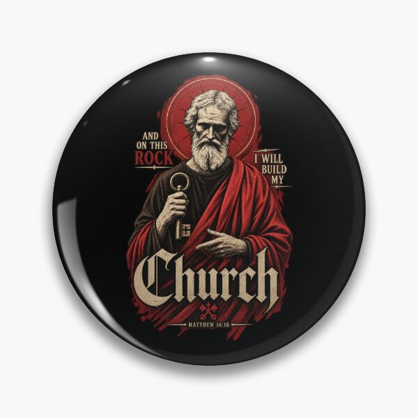 Item preview, Saint Peter – On This Rock I Will Build My Church | Matthew 16:18 designed and sold by TheSilmarillion.