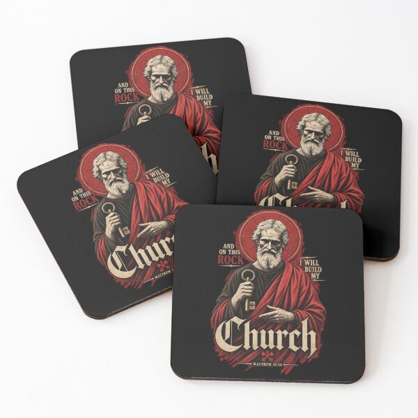 Item preview, Saint Peter – On This Rock I Will Build My Church | Matthew 16:18 designed and sold by TheSilmarillion.