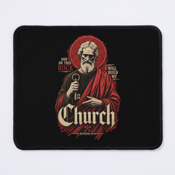 Item preview, Saint Peter – On This Rock I Will Build My Church | Matthew 16:18 designed and sold by TheSilmarillion.