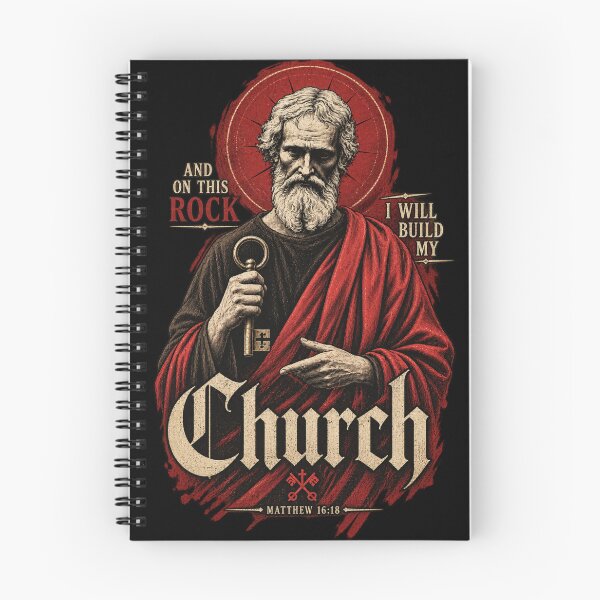 Item preview, Saint Peter – On This Rock I Will Build My Church | Matthew 16:18 designed and sold by TheSilmarillion.