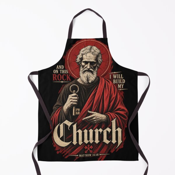 Item preview, Saint Peter – On This Rock I Will Build My Church | Matthew 16:18 designed and sold by TheSilmarillion.