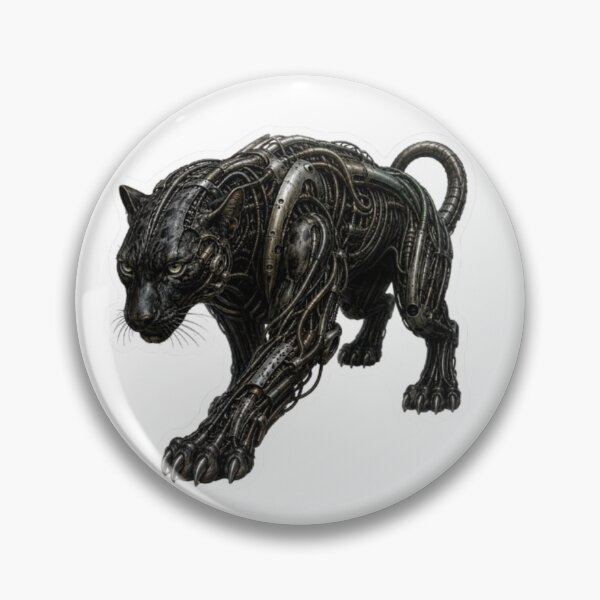 Item preview, Steampunk Mechanical Panther Stalking Prowl designed and sold by Snurly.