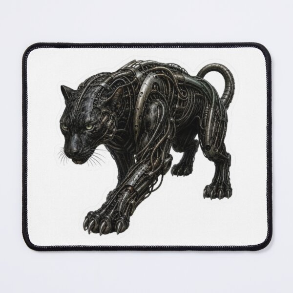Item preview, Steampunk Mechanical Panther Stalking Prowl designed and sold by Snurly.