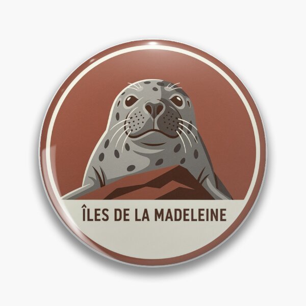 Item preview, Grey seal (sea cow / vache marine) Îles de la Madeleine designed and sold by Sparking Synapses.