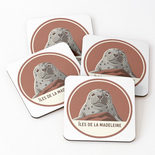 Item preview, Grey seal (sea cow / vache marine) Îles de la Madeleine designed and sold by Sparking Synapses.