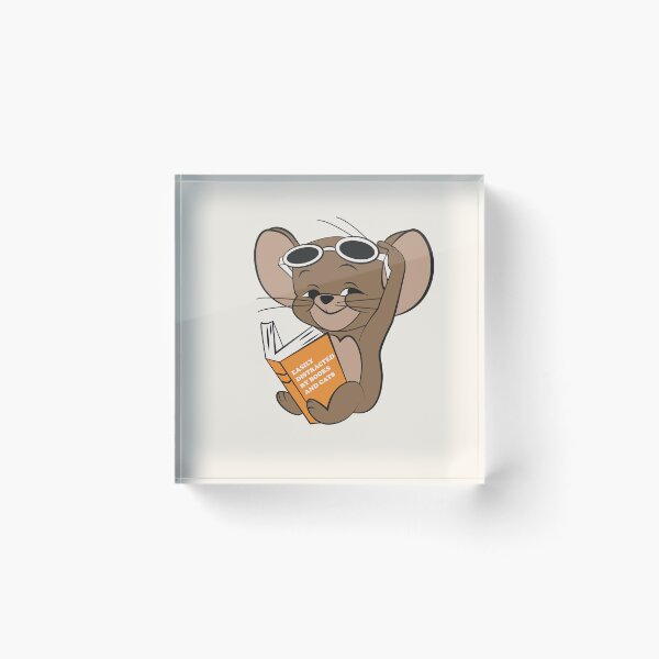 Item preview, Easily Distracted by Books and Cats designed and sold by beboplab.