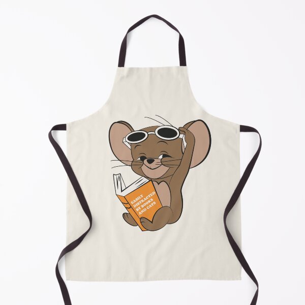 Item preview, Easily Distracted by Books and Cats designed and sold by beboplab.