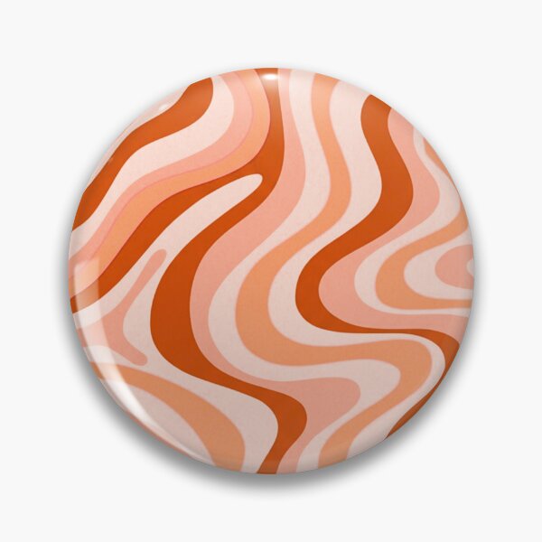 Item preview, Liquid Swirl Retro Abstract in pinks and peach tones, Light Blush, Cream, and White designed and sold by Differenceee.