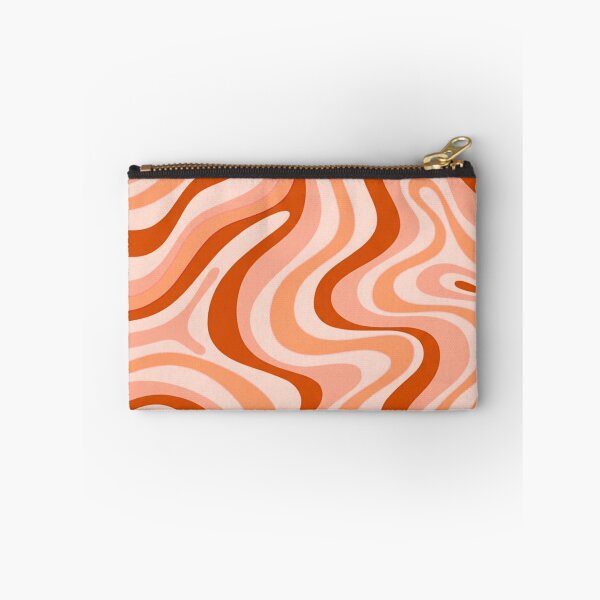 Item preview, Liquid Swirl Retro Abstract in pinks and peach tones, Light Blush, Cream, and White designed and sold by Differenceee.