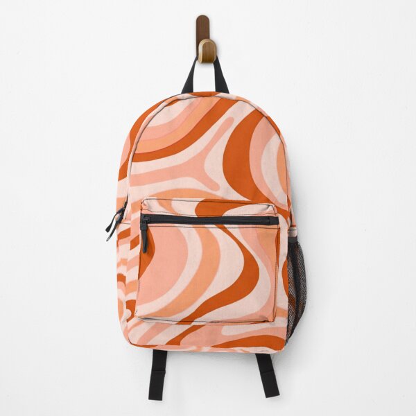 Item preview, Liquid Swirl Retro Abstract in pinks and peach tones, Light Blush, Cream, and White designed and sold by Differenceee.