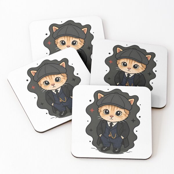 Item preview, Cute Gangster Cat in Vintage Suit designed and sold by Peac7e.
