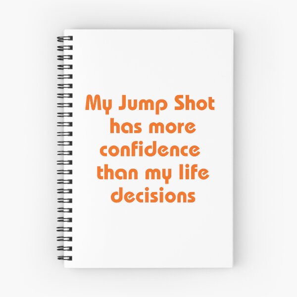 Item preview, My Jump Shot Has More Confidence - Funny Basketball Design designed and sold by GameTime-Gear.