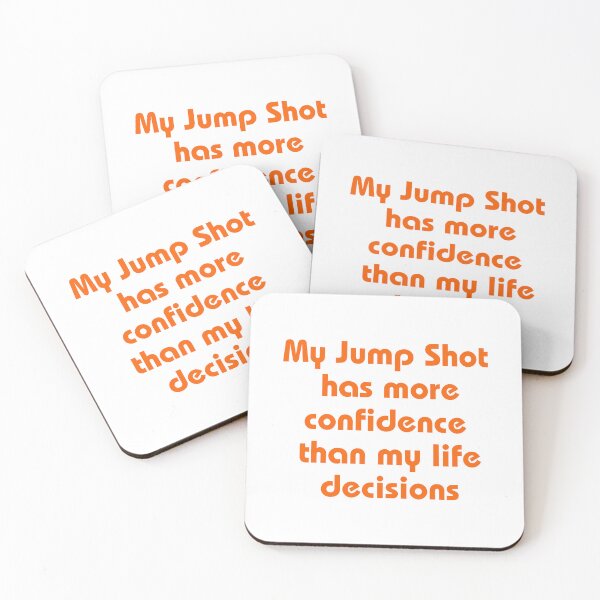 Item preview, My Jump Shot Has More Confidence - Funny Basketball Design designed and sold by GameTime-Gear.