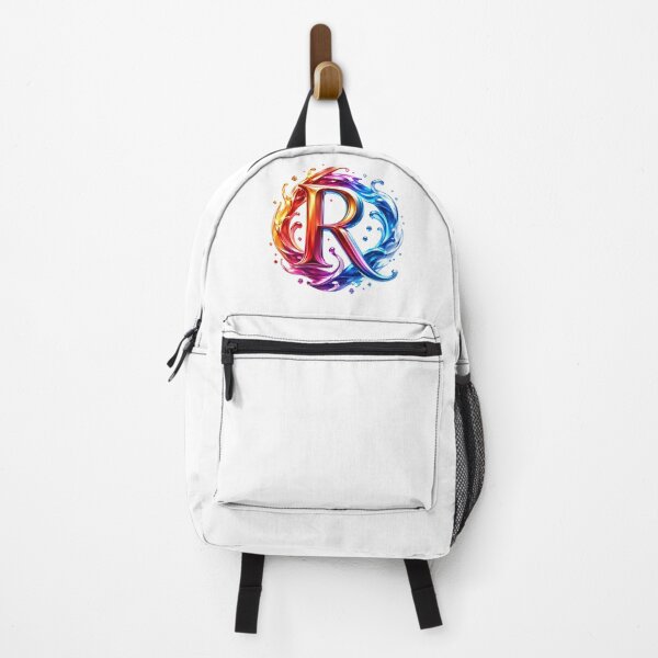 Item preview, AquaFlare Chromaflow Letter R designed and sold by BlissBlvdShop.