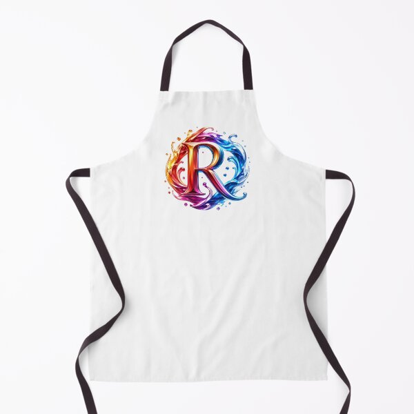 Item preview, AquaFlare Chromaflow Letter R designed and sold by BlissBlvdShop.