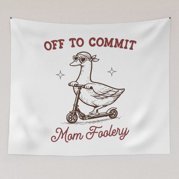 Item preview, Off To Commit Mom Foolery designed and sold by Vectraxos.