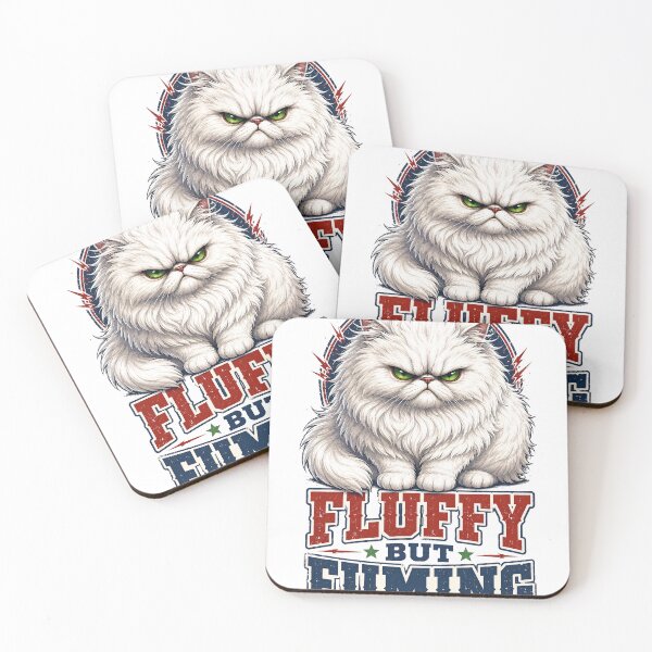 Item preview, Fluffy But Fuming Persian Cat Lover Gift designed and sold by Retro Rascals Co..