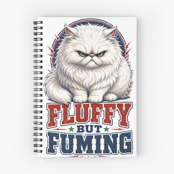 Item preview, Fluffy But Fuming Persian Cat Lover Gift designed and sold by Retro Rascals Co..