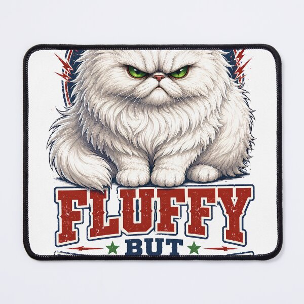 Item preview, Fluffy But Fuming Persian Cat Lover Gift designed and sold by Retro Rascals Co..